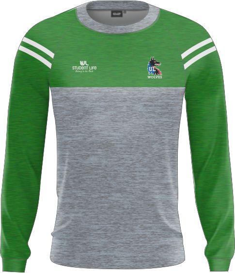 UL Wolves Sweatshirt Grey and Green