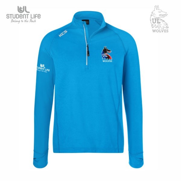 UL Wolves Midlay Top Bright Blue